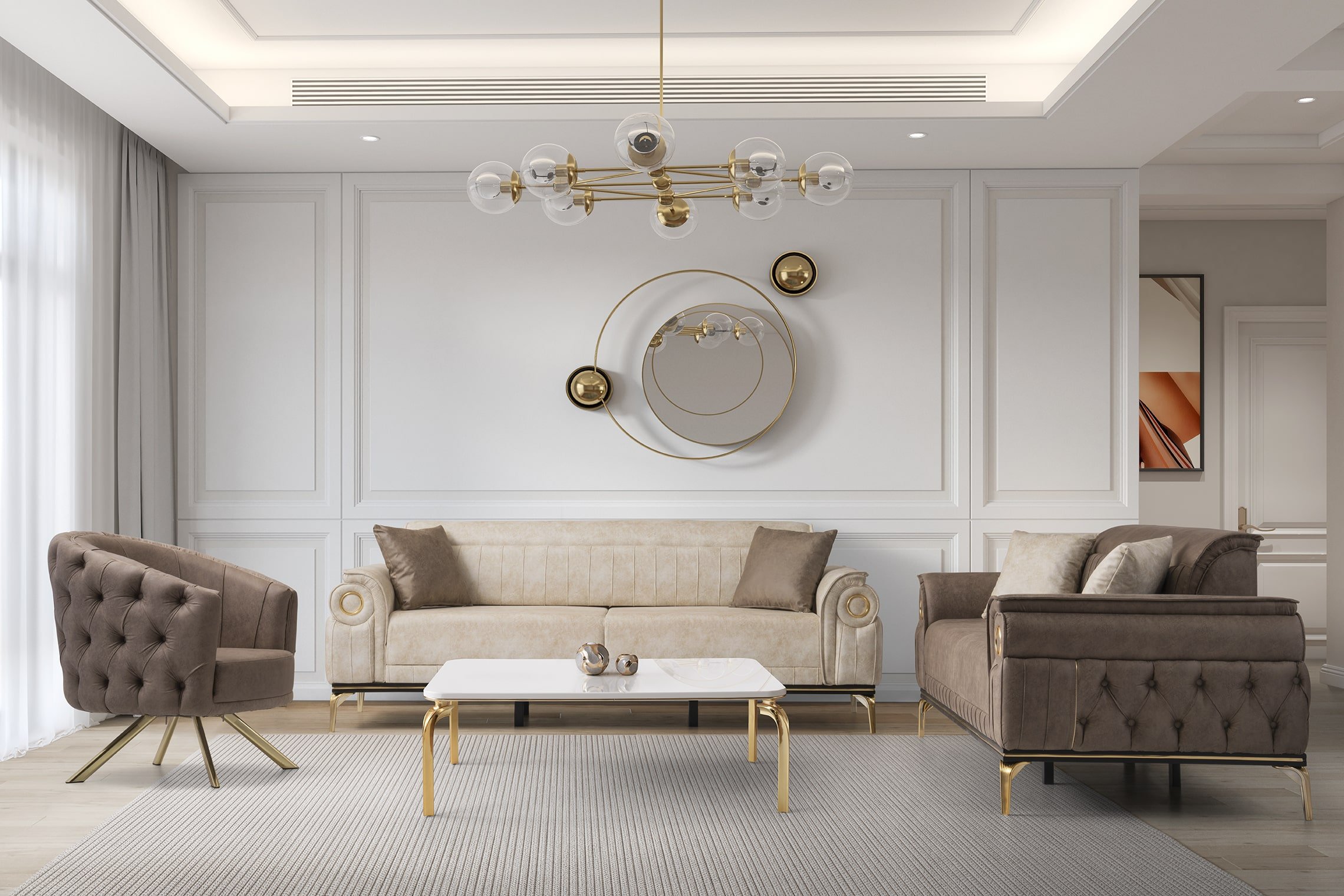 Roza Koltuk Takımı