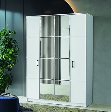 Safir 4 Kapılı Dolap