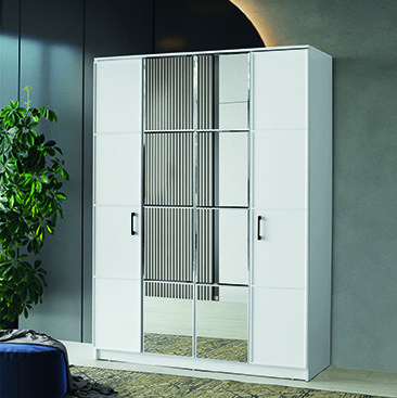 Safir 4 Kapılı Dolap