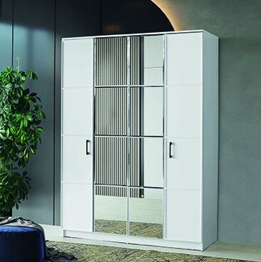 Safir 4 Kapılı Dolap