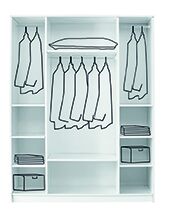 Safir 4 Kapılı Dolap