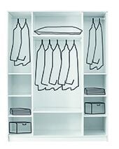 Safir 4 Kapılı Dolap