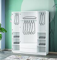 Klas 4 Kapılı Dolap