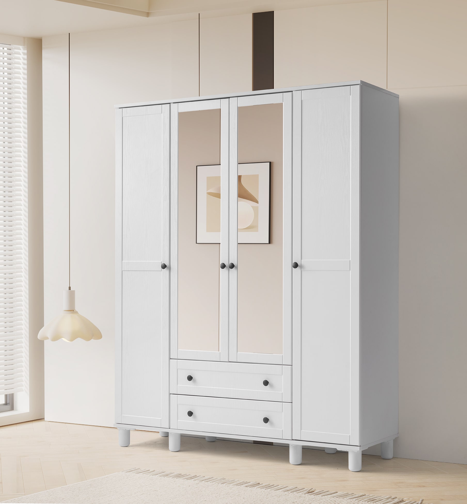 Hera 4 Kapılı Dolap