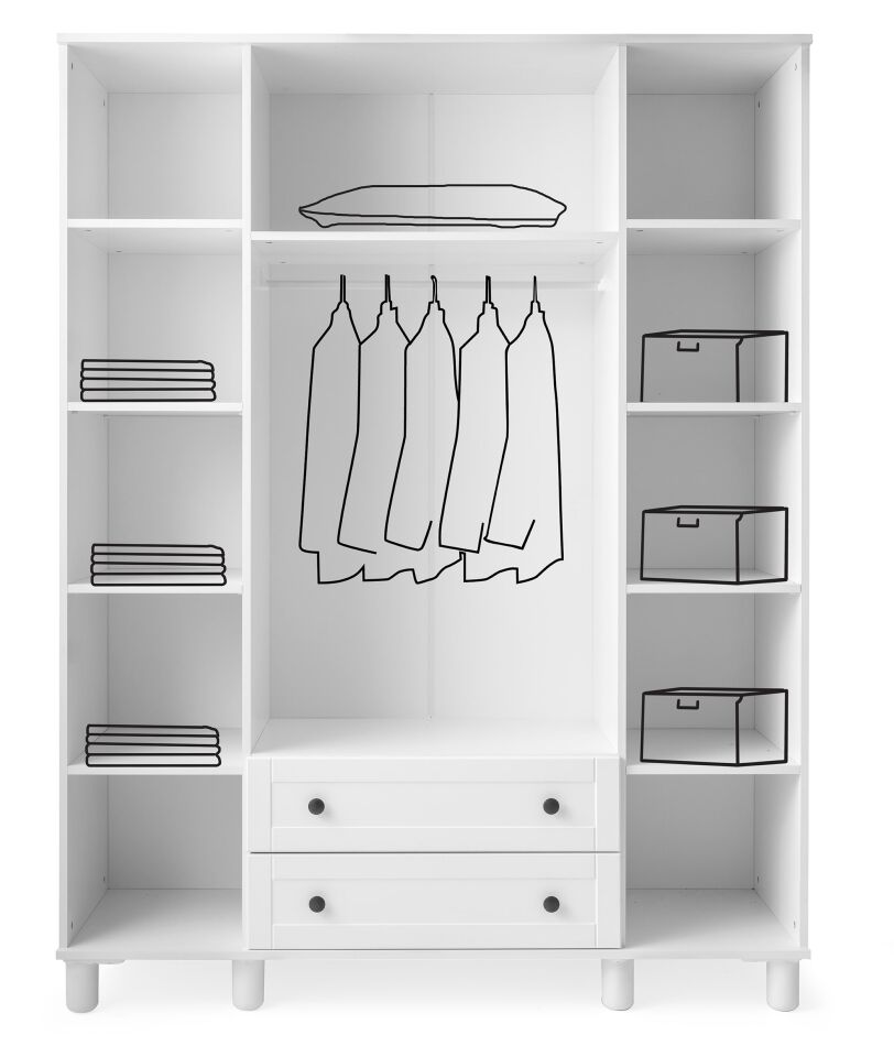 Hera 4 Kapılı Dolap