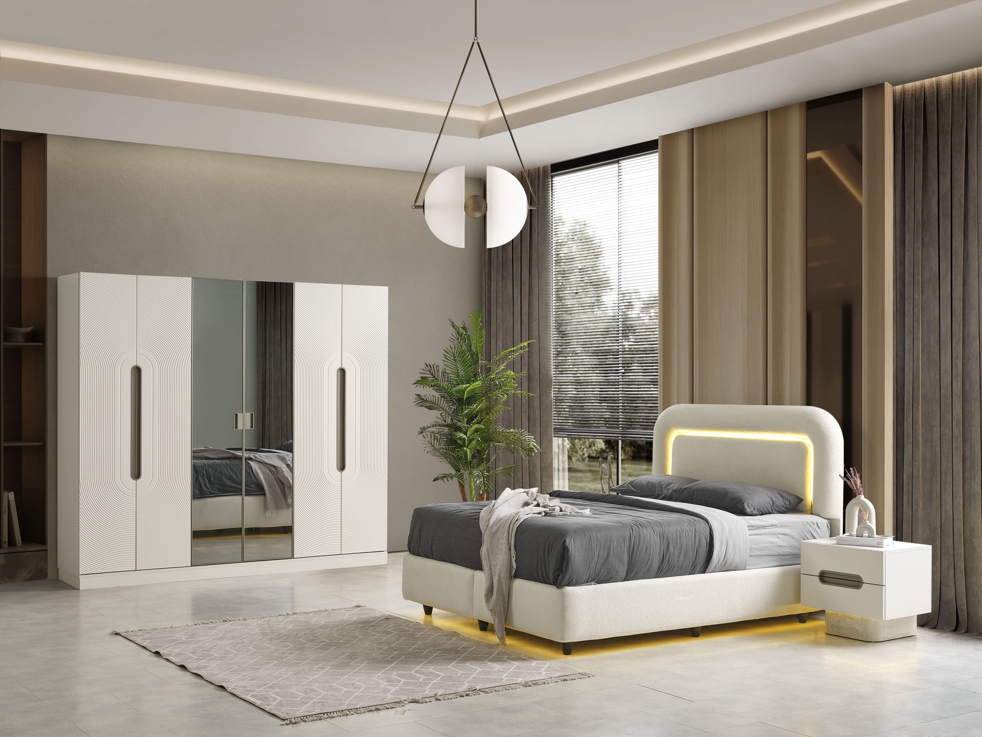 Elegante Yatak Odası