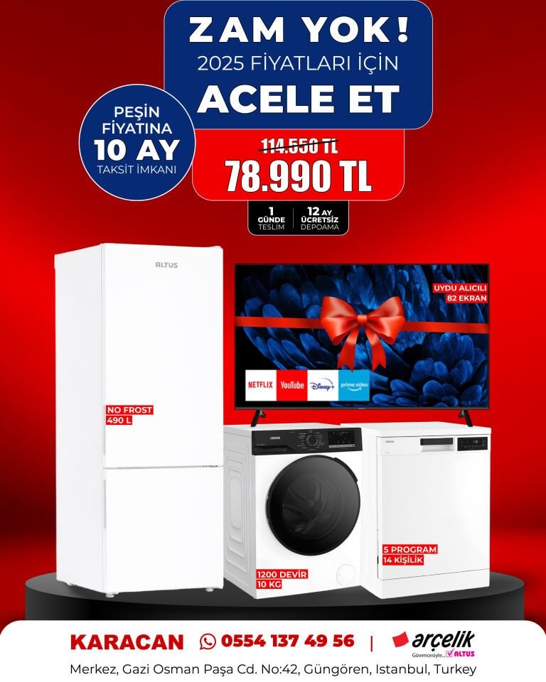 Altus Beyaz Eşya Paketi - 3