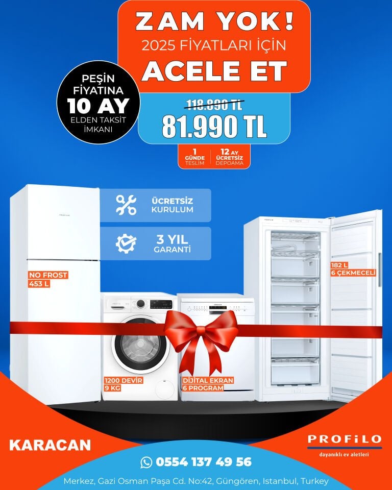 Profilo Beyaz Eşya Paketi - 1