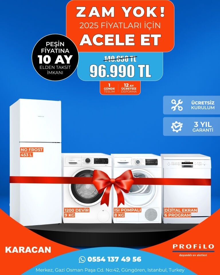 Profilo Beyaz Eşya Paketi - 3